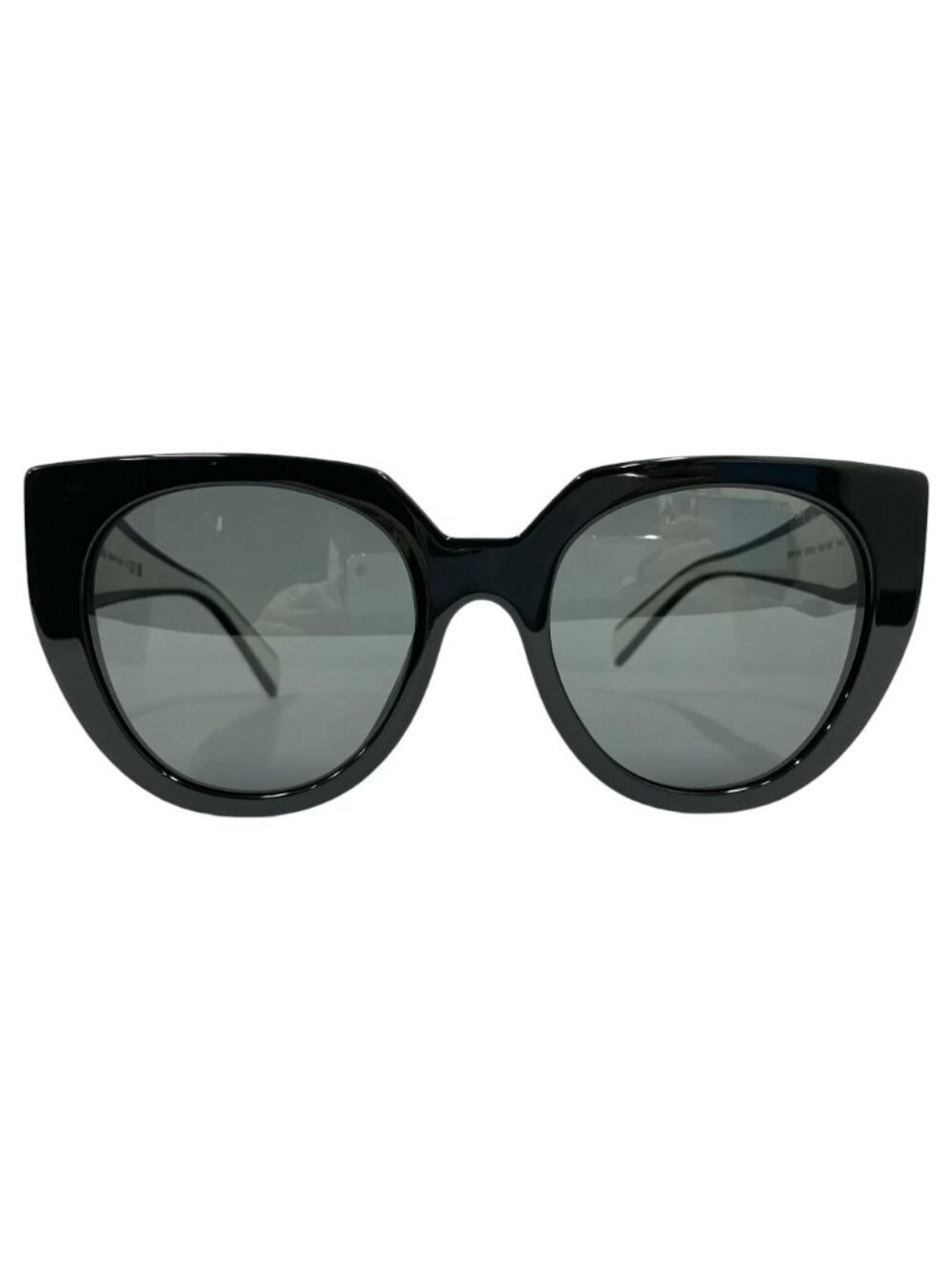 Prada Sunglasses Eyewear Cat Eye 52 Black White